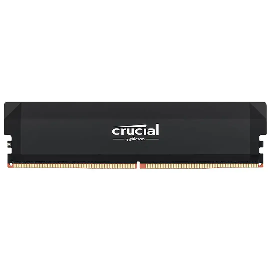 Memoria RAM DDR5 16GB 6400MT/s Crucial Pro UDIMM Black | Ultra Velocidad para Gamers y Profesionales 1