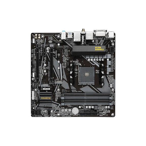 Placa Madre Gigabyte B550M DS3H AC AM4 DDR4 M.2 WiFi mATX 3