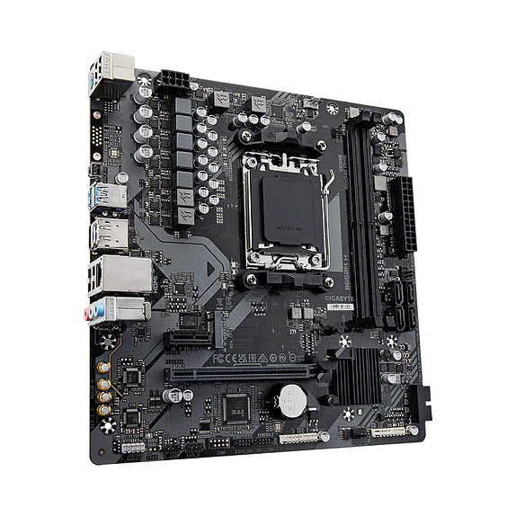 Placa Madre Gigabyte B650M H AM5 DDR5 mATX para Ryzen Serie 7000/8000 2