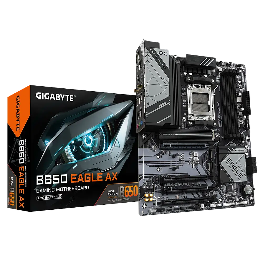 Placa Madre Gigabyte B650 EAGLE AX AM5 DDR5 ATX WiFi M.2 1