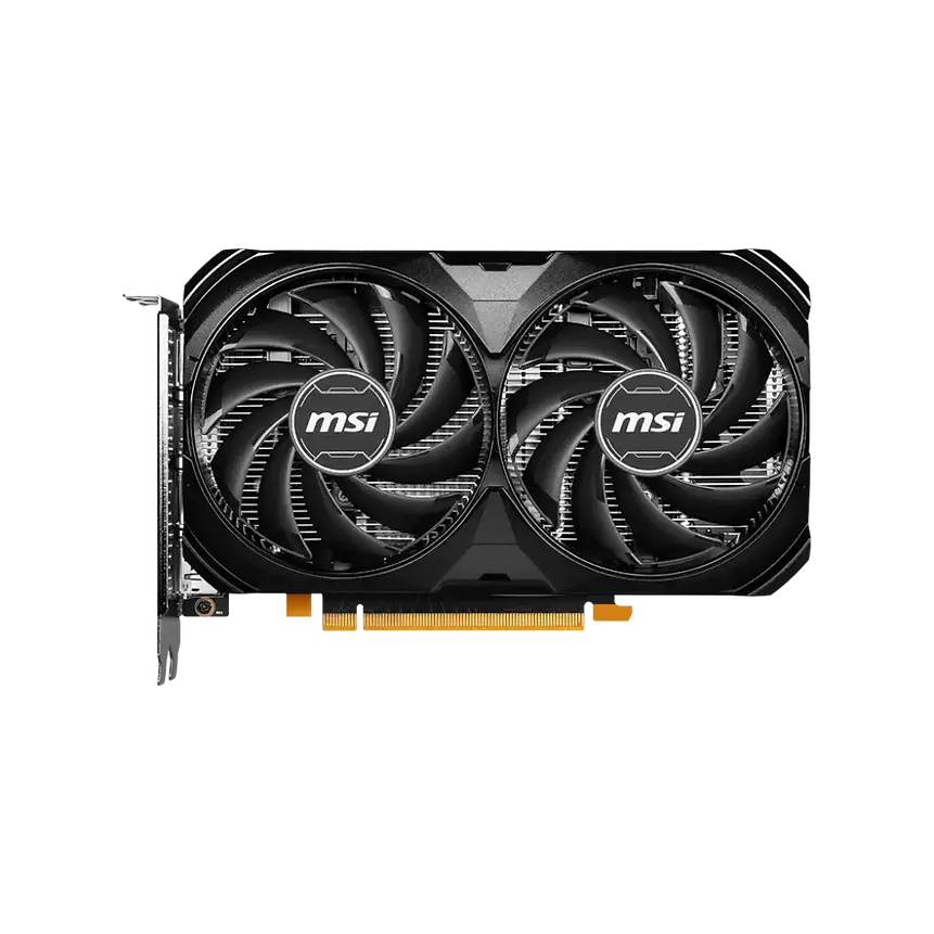 MSI GeForce RTX 4060 VENTUS 2X BLACK 8GB OC | GDDR6 17Gbps 2