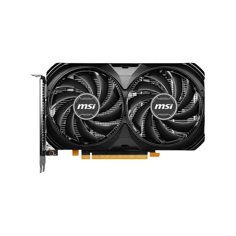 MSI GeForce RTX 4060 VENTUS 2X BLACK 8GB OC | GDDR6 17Gbps 2