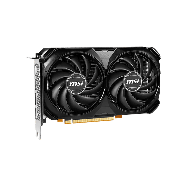 MSI GeForce RTX 4060 VENTUS 2X BLACK 8GB OC | GDDR6 17Gbps 3