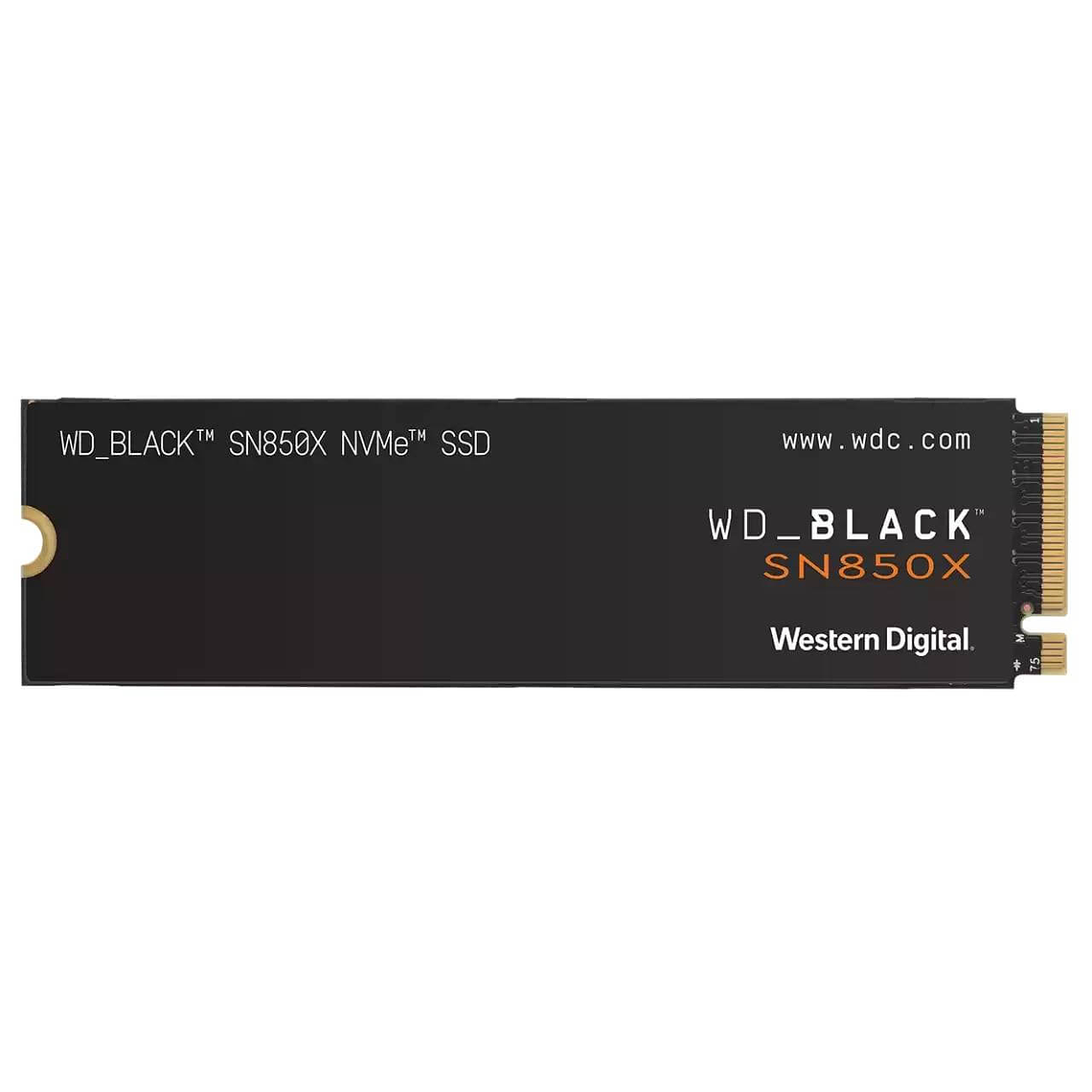 SSD Western Digital Black SN850X 2TB NVMe PCIe Gen4 M.2 7300MB/s 1