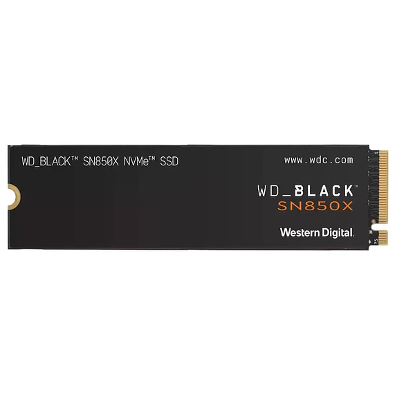 SSD Western Digital Black SN850X 2TB NVMe PCIe Gen4 M.2 7300MB/s 1
