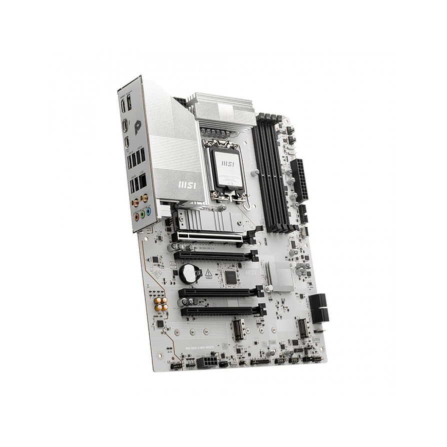 Placa Madre MSI PRO Z890-S WIFI WHITE DDR5, LGA 1851, Wi-Fi 7, M.2 Gen5 2