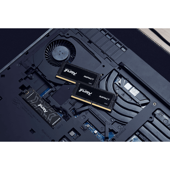 Memoria RAM Kingston Fury Impact 32GB DDR5 5600MHz CL40 SODIMM 4