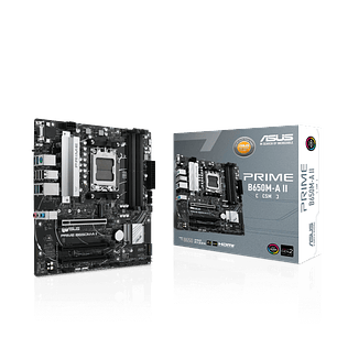 Placa Madre ASUS PRIME B650M-A II-CSM AM5 DDR5 microATX M.2 2.5G LAN