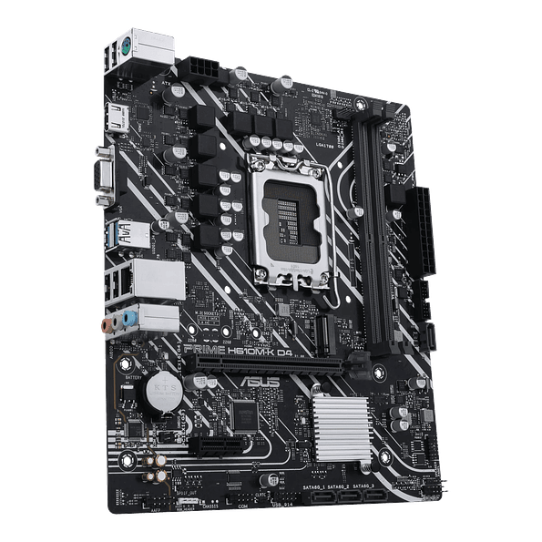 Placa Madre Asus PRIME H610M-K D4 | Intel LGA1700, DDR4, MicroATX 3