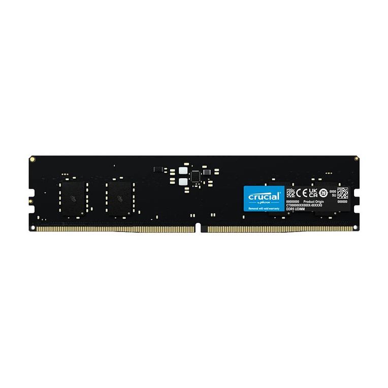 Memoria RAM DDR5 16GB Crucial 5600MHz CL46 DIMM 1.1V 1