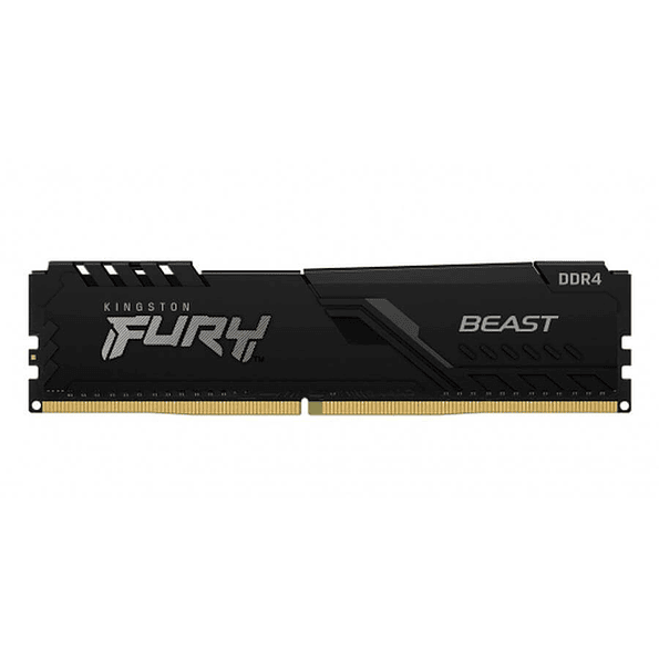 Memoria RAM Kingston FURY Beast 8GB DDR4 3200MHz CL16 – Alto Rendimiento para PC Gamer y Profesional 1
