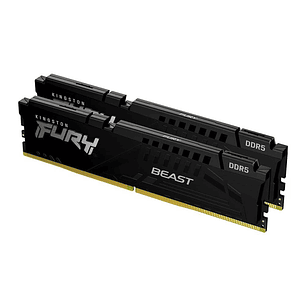 Memoria RAM Kingston Fury Beast 64GB (2x32GB) DDR5 6400MHz CL32 Negro