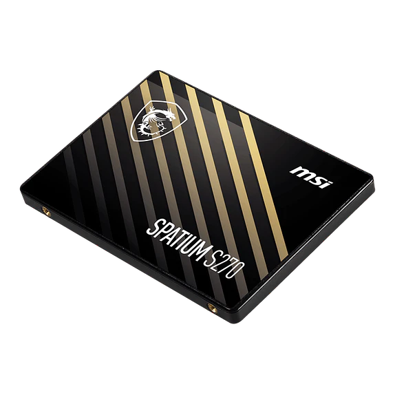 Unidad SSD MSI SPATIUM S270 960GB SATA III 2.5” 3D NAND 500MB/s 3