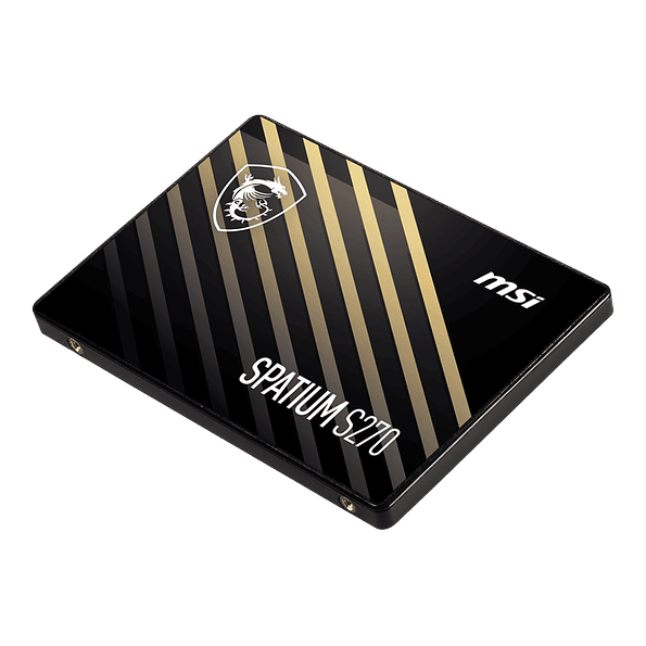 Unidad SSD MSI SPATIUM S270 960GB SATA III 2.5” 3D NAND 500MB/s 3