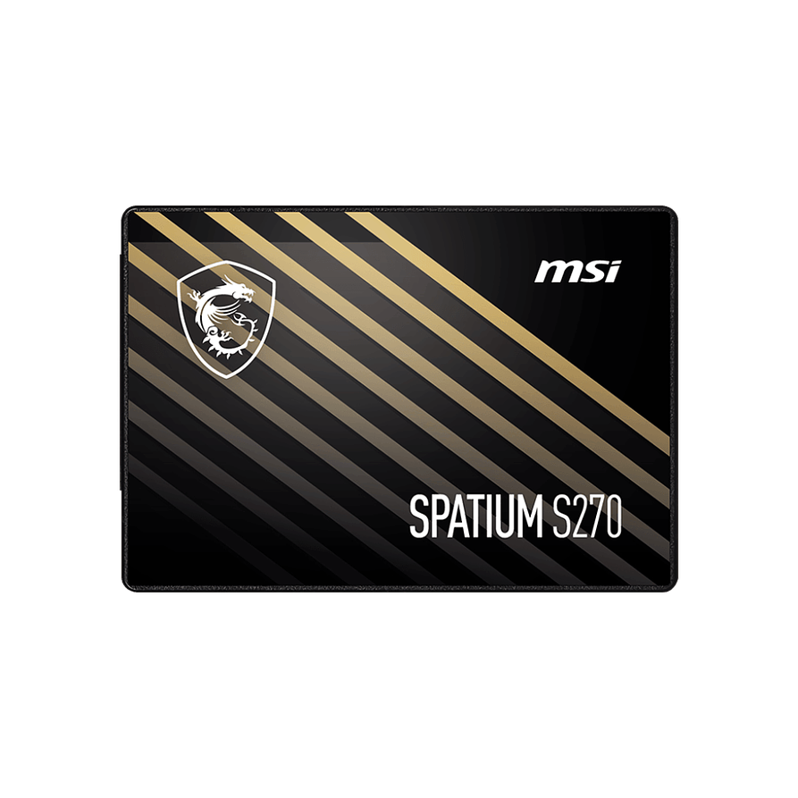 Unidad SSD MSI SPATIUM S270 960GB SATA III 2.5” 3D NAND 500MB/s 2