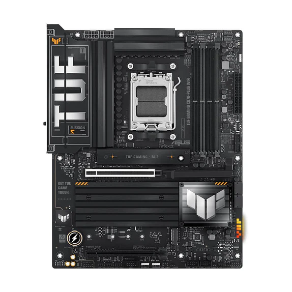 Placa Madre ASUS TUF GAMING X870-PLUS WIFI AM5 DDR5 Wi-Fi 7 para Ryzen 3