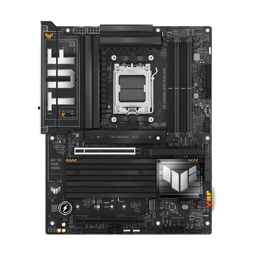 Placa Madre ASUS TUF GAMING X870-PLUS WIFI AM5 DDR5 Wi-Fi 7 para Ryzen 3