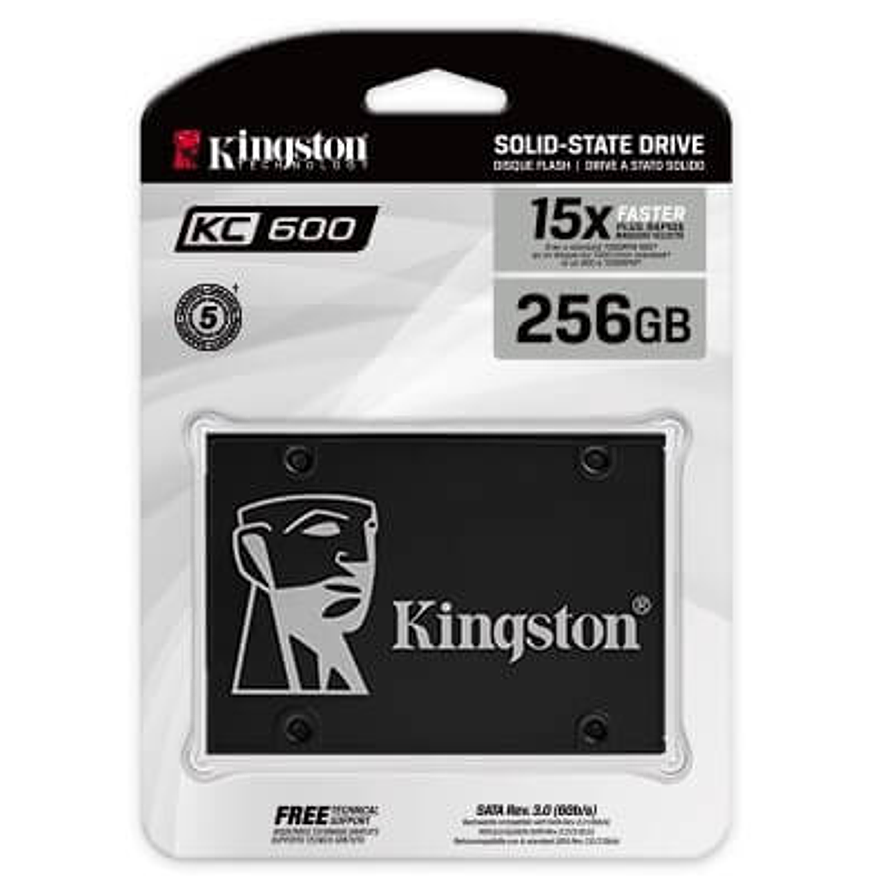 SSD Kingston SKC600 256GB SATA III 2.5