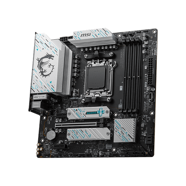 Placa Madre MSI B650M GAMING PLUS WIFI DDR5 AM5 con Wi-Fi 6E y Bluetooth 5.3 3