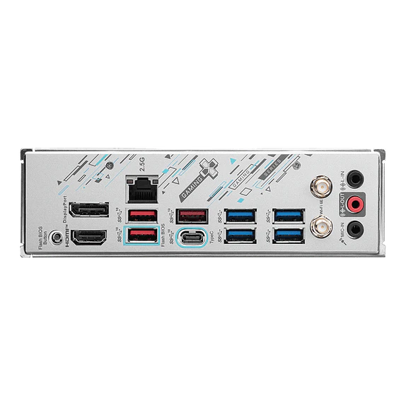 Placa Madre MSI B650M GAMING PLUS WIFI DDR5 AM5 con Wi-Fi 6E y Bluetooth 5.3 4