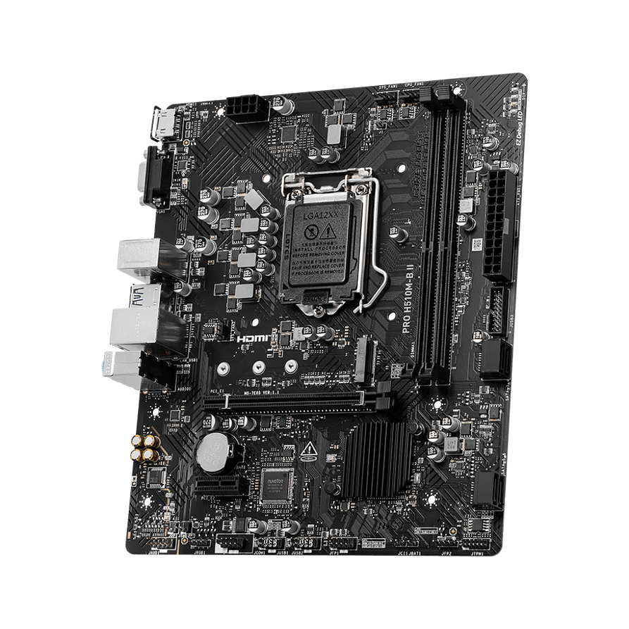 Placa Madre MSI PRO H510M-B II | LGA 1200 DDR4 Micro-ATX 3