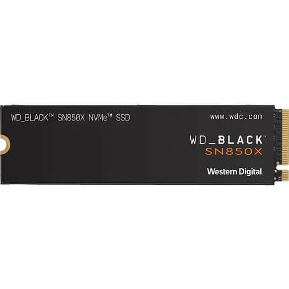 Unidad SSD Western Digital Black SN850X 1TB NVMe M.2 PCIe Gen4 1