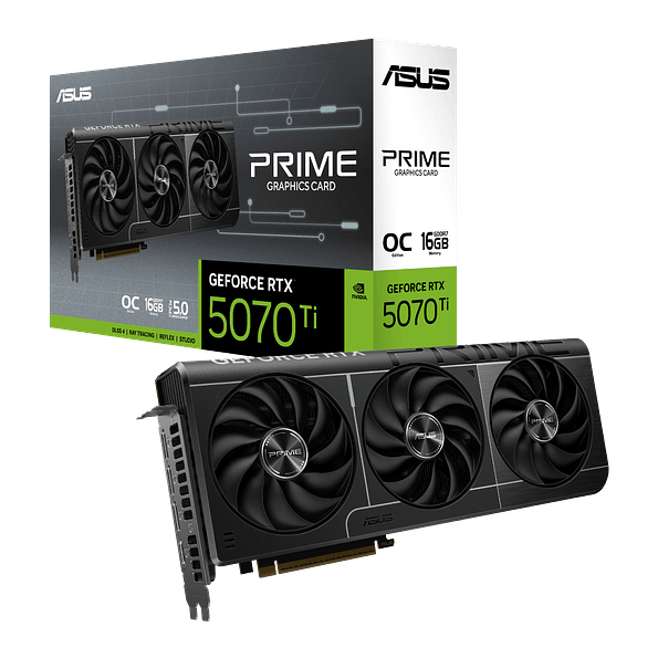 Tarjeta de Video ASUS RTX 5070 Ti OC 16GB GDDR7 | Ray Tracing DLSS 4 1