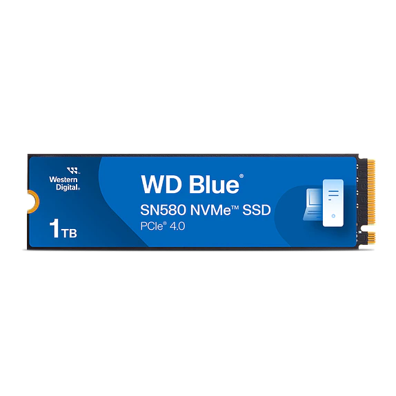 SSD Western Digital Blue SN580 1TB NVMe PCIe 4.0 M.2 4150MB/s 1