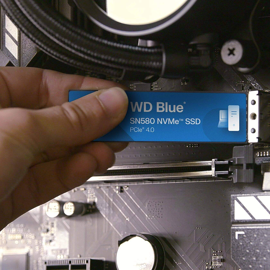 SSD Western Digital Blue SN580 1TB NVMe PCIe 4.0 M.2 4150MB/s 3