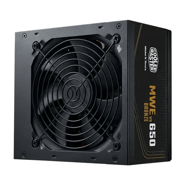 Fuente de Poder Cooler Master MWE Bronze 650W V3 80 Plus Bronce ATX 1