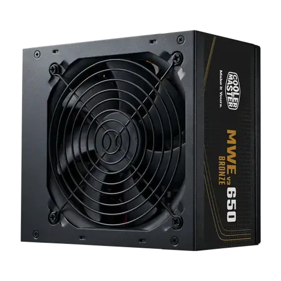 Fuente de Poder Cooler Master MWE Bronze 650W V3 80 Plus Bronce ATX 1