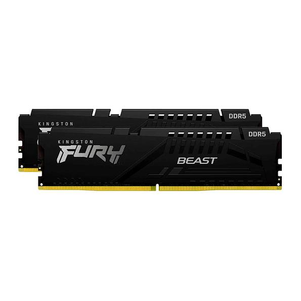 Kit Memoria RAM Kingston FURY Beast 32GB (2x16GB DDR5 6000MHz CL30 XMP) 1
