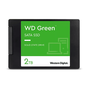 Disco SSD WD Green 2TB 2.5” SATA 545MB/s – Rápido y Confiable