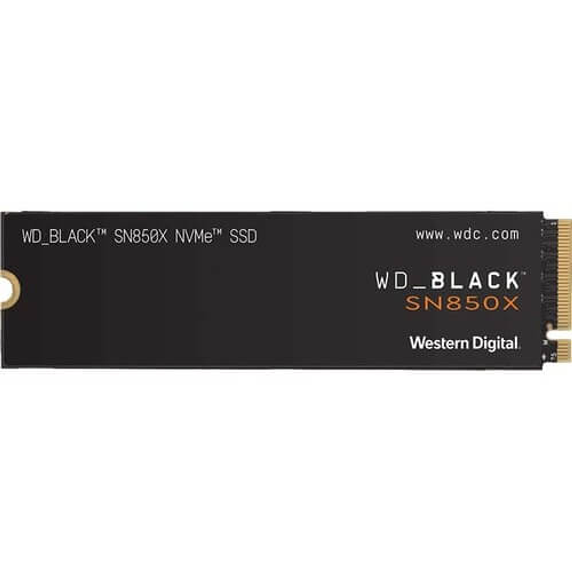 Unidad SSD WD_BLACK SN850X 4TB NVMe M.2 PCIe Gen4 – 7300MB/s 1