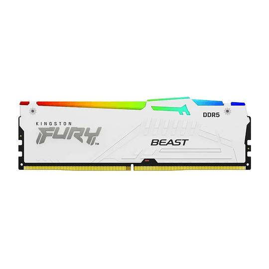 Kingston Fury Beast RGB 32GB DDR5 6000MHz CL30 White