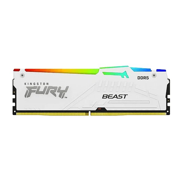 Kingston Fury Beast RGB 32GB (2x16GB) DDR5 6000MHz CL30 White 1