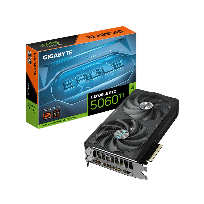 Gigabyte GeForce RTX 5060 Ti EAGLE OC 8GB GDDR7 PCIe 5.0 1