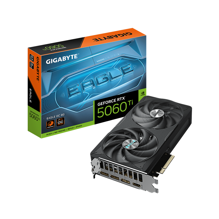 Gigabyte GeForce RTX 5060 Ti EAGLE OC 8GB GDDR7 PCIe 5.0 1