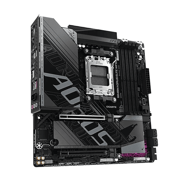 Placa Madre Gigabyte B840M AORUS ELITE WiFi 6E DDR5 AM5 4