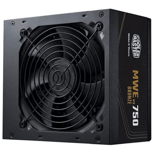 Fuente de Poder Cooler Master 750W MWE V2 80+ Bronze Full Range 1