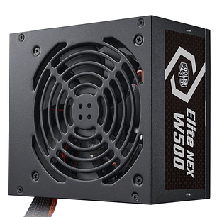 Fuente de Poder Cooler Master Elite Nex W500 500W 80 Plus White ATX