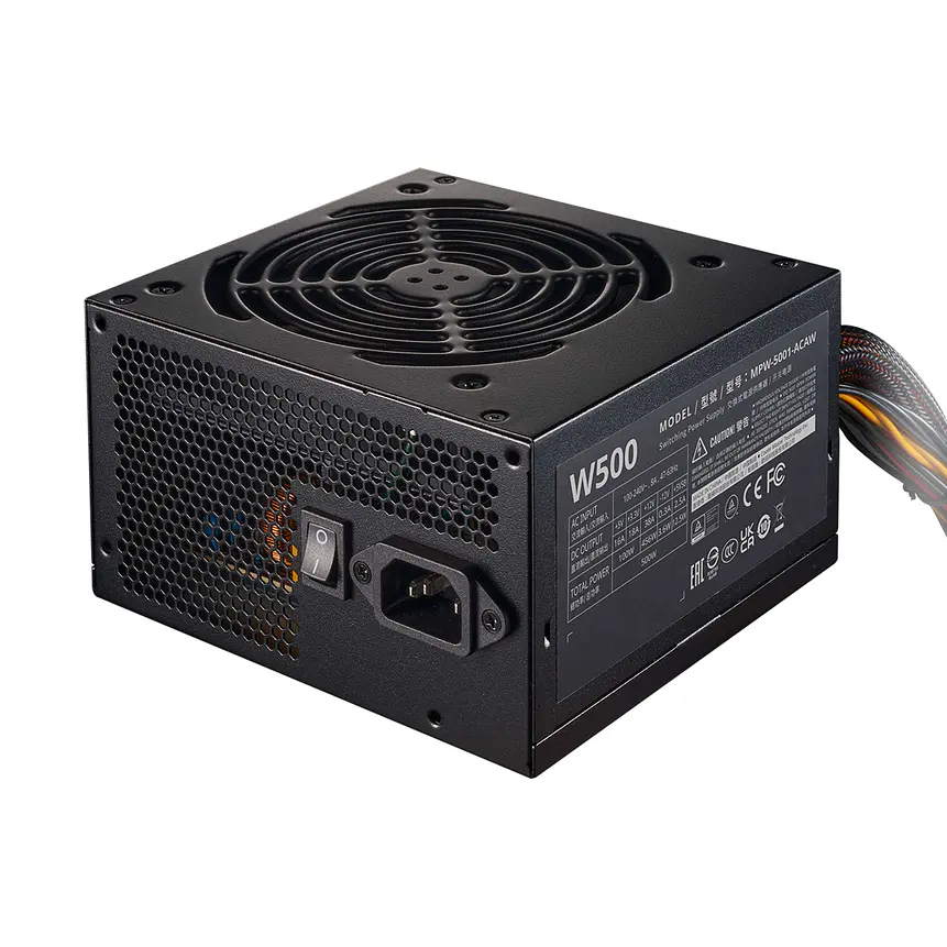 Fuente de Poder Cooler Master Elite Nex W500 500W 80 Plus White ATX 2