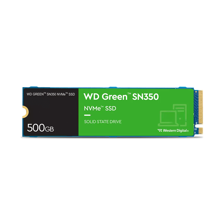SSD Western Digital Green SN350 500GB M.2 NVMe PCIe 3.0 2400MB/s 1