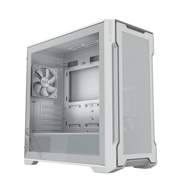 (OPEN BOX) Gabinete Gamer Gigabyte C102 Glass Ice Blanco - ATX, Vidrio Templado, Torre Media (OPEN BOX) 1
