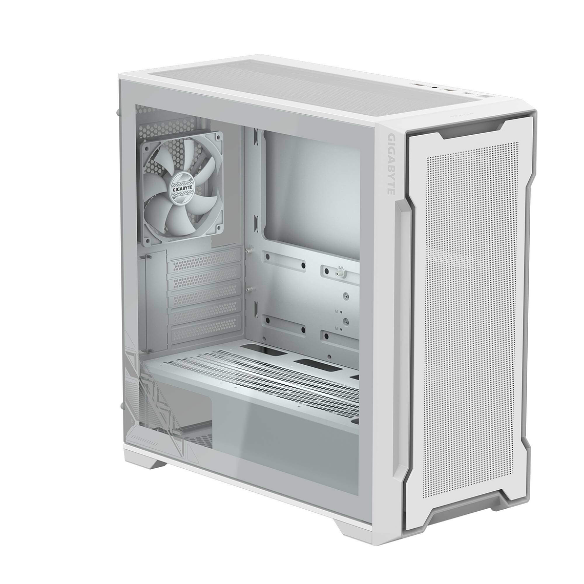 Gabinete Gamer Gigabyte C102 Glass Ice Blanco - ATX, Vidrio Templado, Torre Media 2