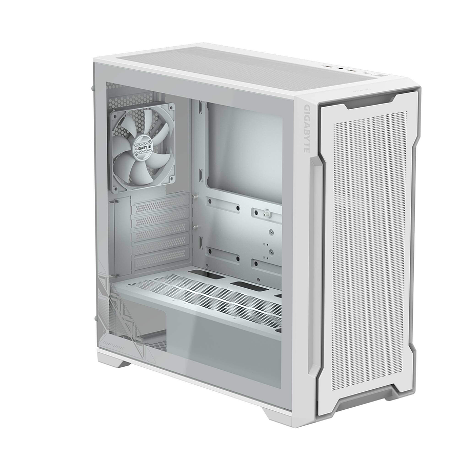 (OPEN BOX) Gabinete Gamer Gigabyte C102 Glass Ice Blanco - ATX, Vidrio Templado, Torre Media (OPEN BOX) 2