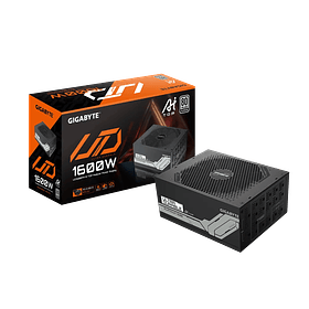 Fuente de Poder Gigabyte UD1600PM PG5 AI TOP 1600W 80+ Platinum ATX 3.1 Modular