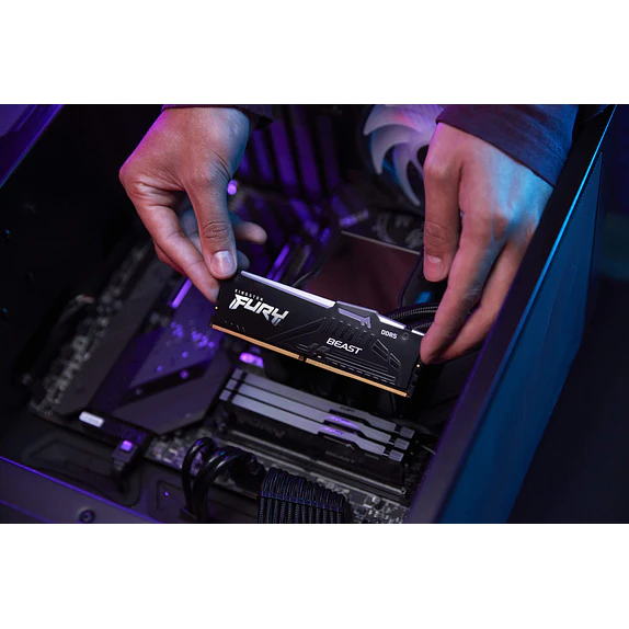 Memoria RAM DDR5 Kingston FURY Beast RGB 16GB 5600MHz CL36 4
