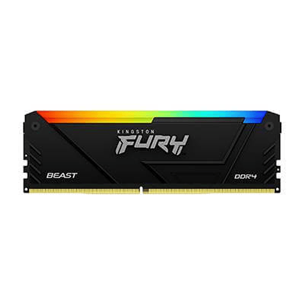 Memoria RAM Kingston Fury Beast RGB 8GB DDR4 3200MHz CL16 DIMM 1