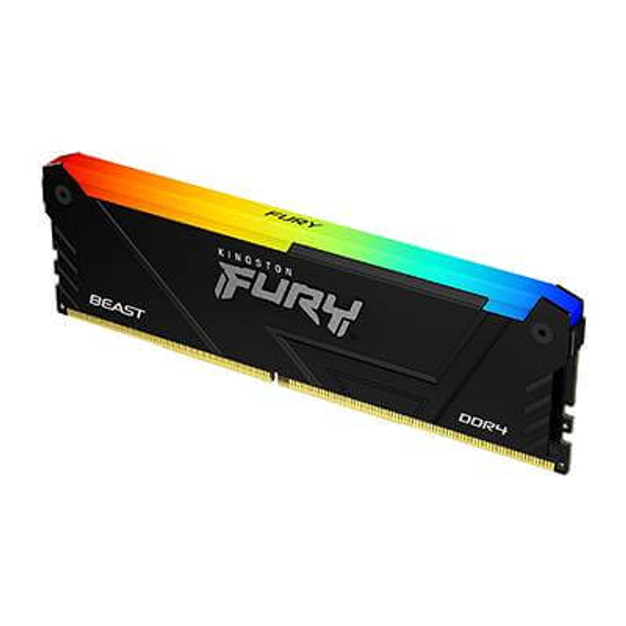 Memoria RAM Kingston Fury Beast RGB 8GB DDR4 3200MHz CL16 DIMM 2